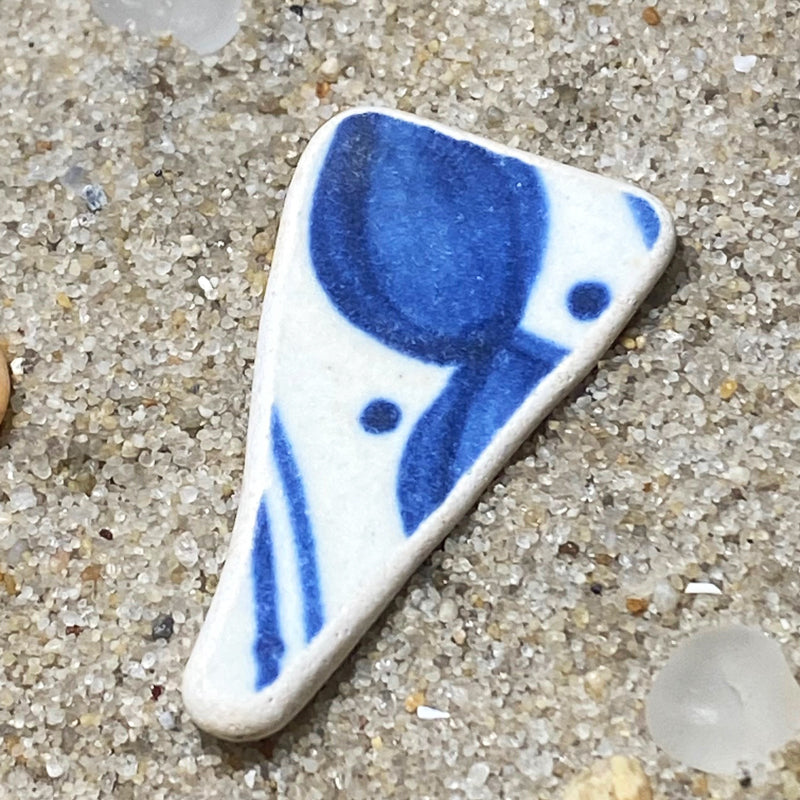 Two Blue Dots Sea Pottery